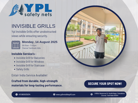 Creating a Pet-Friendly Balcony with Invisible Grills in Chennai