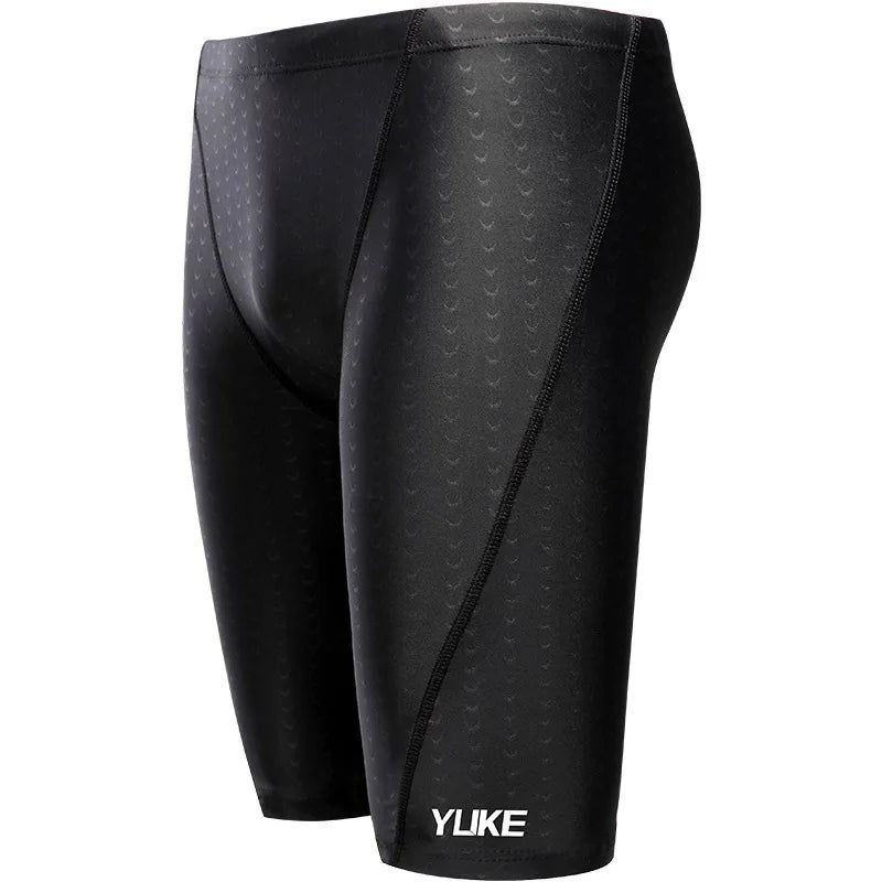 Thumbnail: Men Swim Shorts Waterproof Goggles & Ear-plug Cap