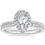 Thumbnail: Au585 G14K Real Gold Wedding 1.5ct VVSD Moissanite Diamond Engagement Ring