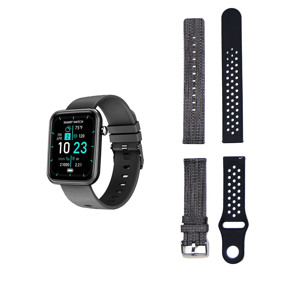Miniatura: Advanced Smartwatch With Three Bands And Wellness + Activity Tracker