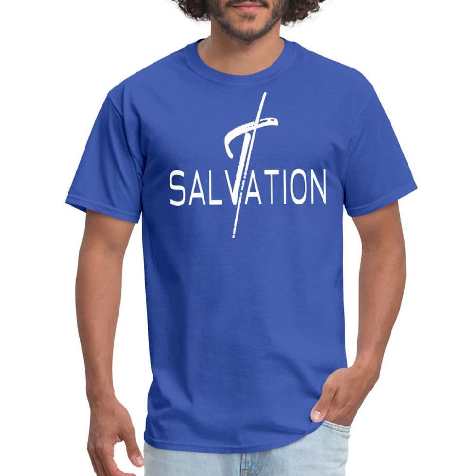Thumbnail: Mens T-Shirt, Salvation Biblical Inspiration
