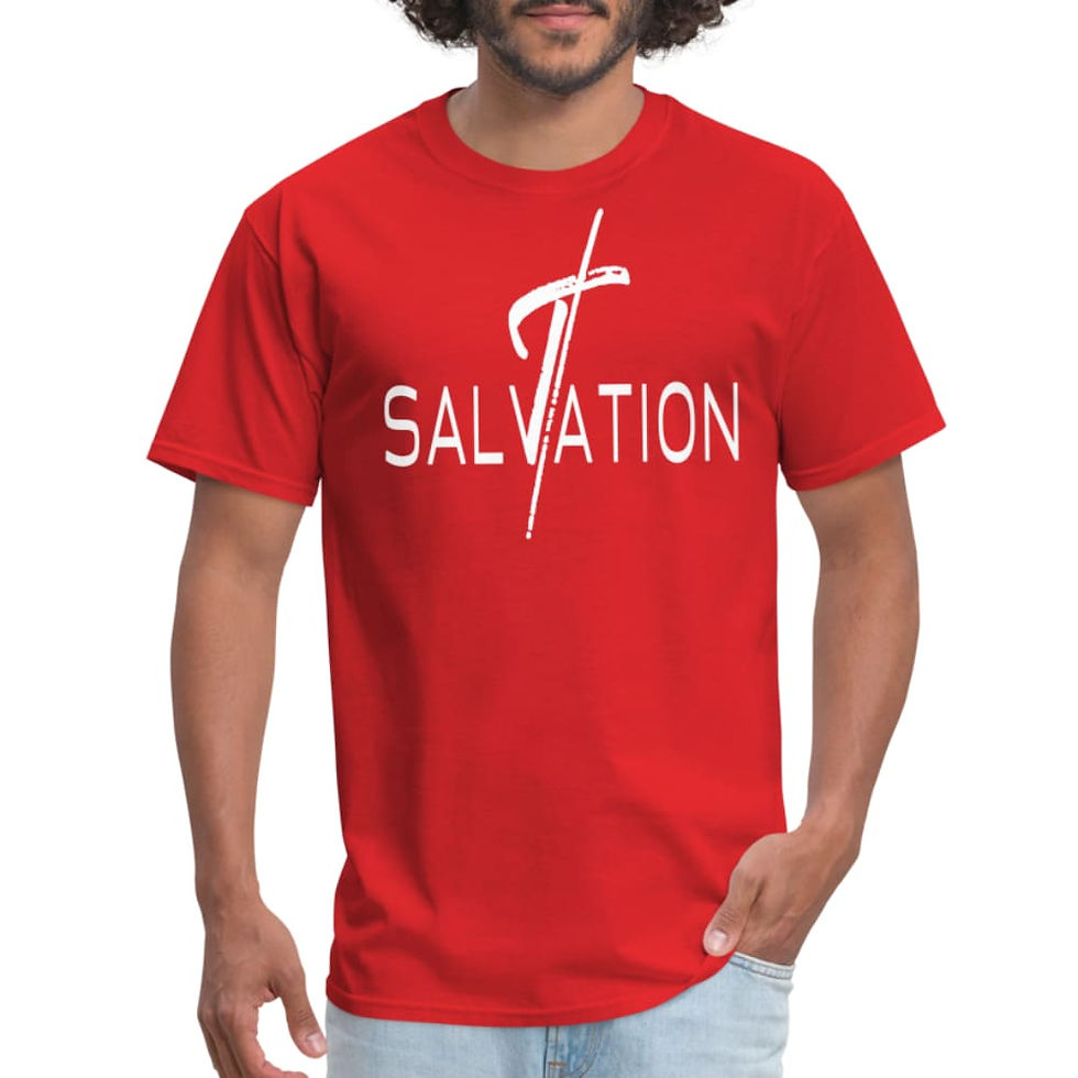Thumbnail: Mens T-Shirt, Salvation Biblical Inspiration