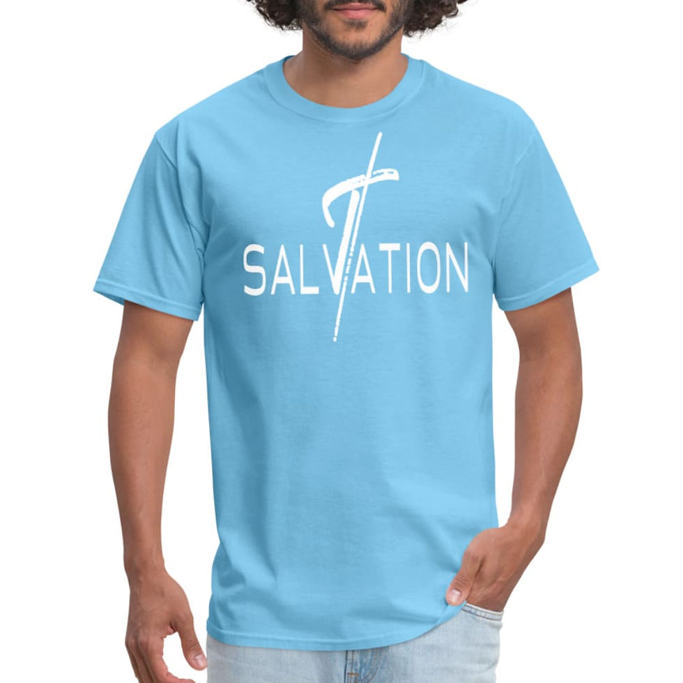 Thumbnail: Mens T-Shirt, Salvation Biblical Inspiration