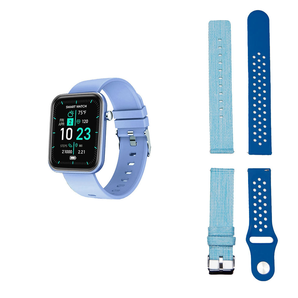 Miniatura: Advanced Smartwatch With Three Bands And Wellness + Activity Tracker