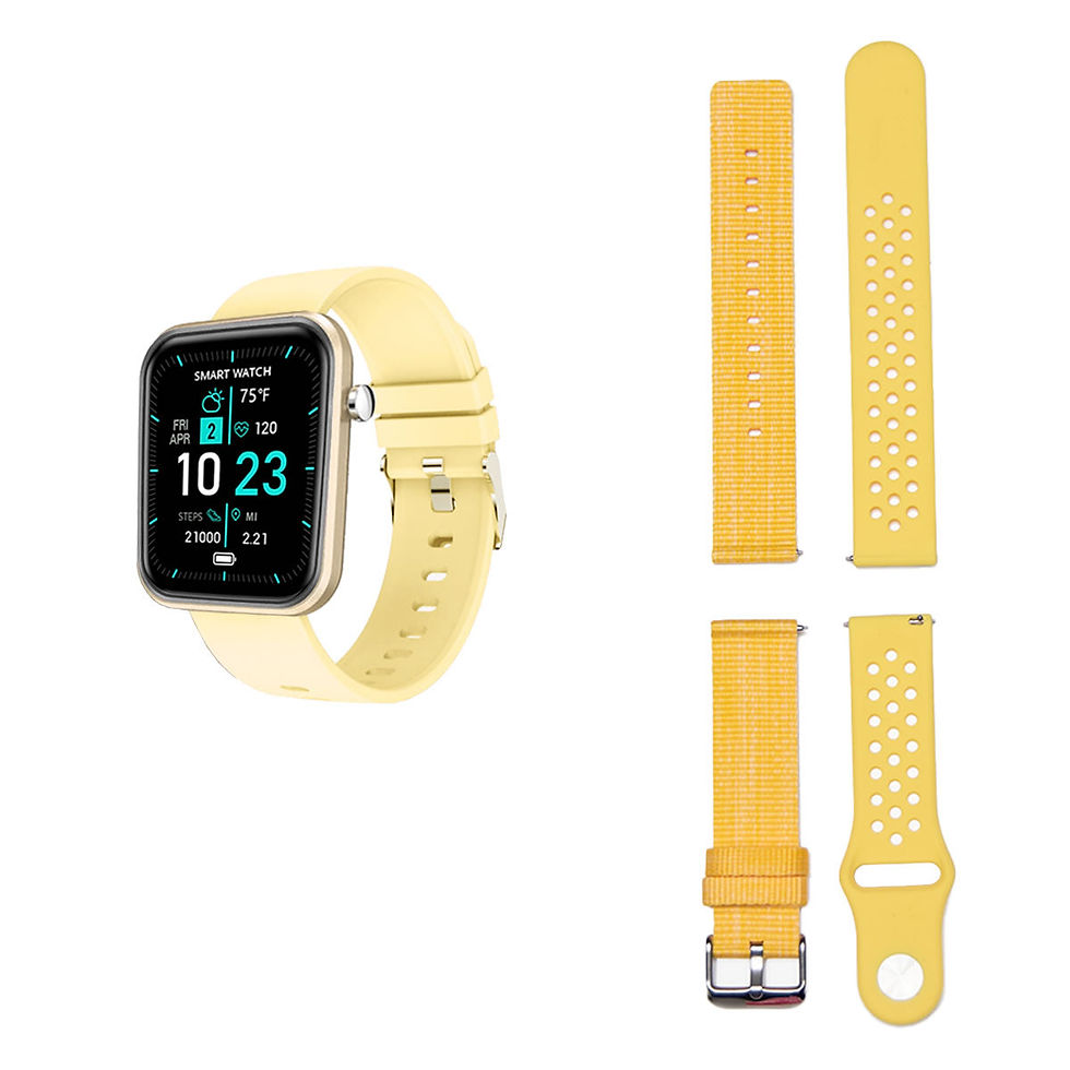Miniatura: Advanced Smartwatch With Three Bands And Wellness + Activity Tracker