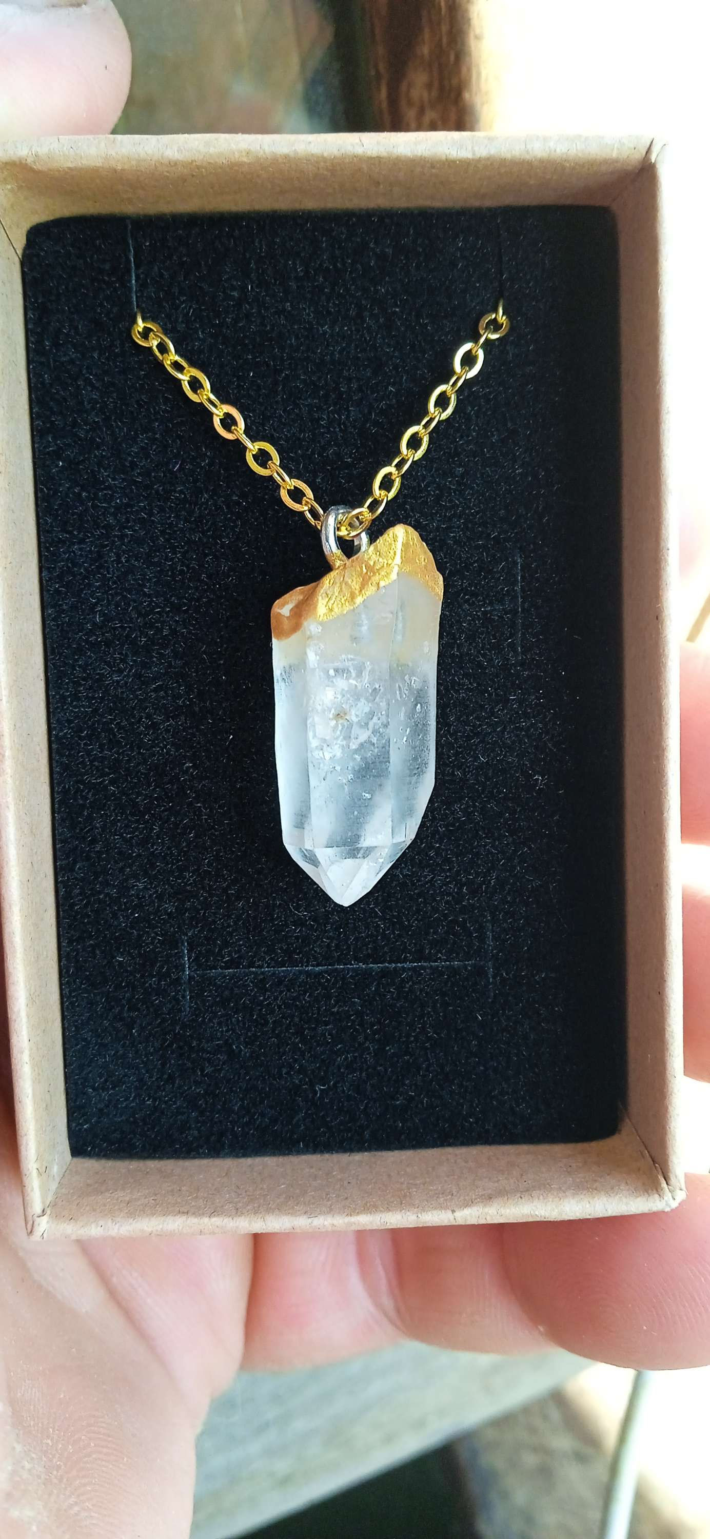 Pendentif quartz