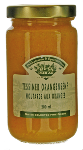 Tessiner Orangensenf 260g im Glas