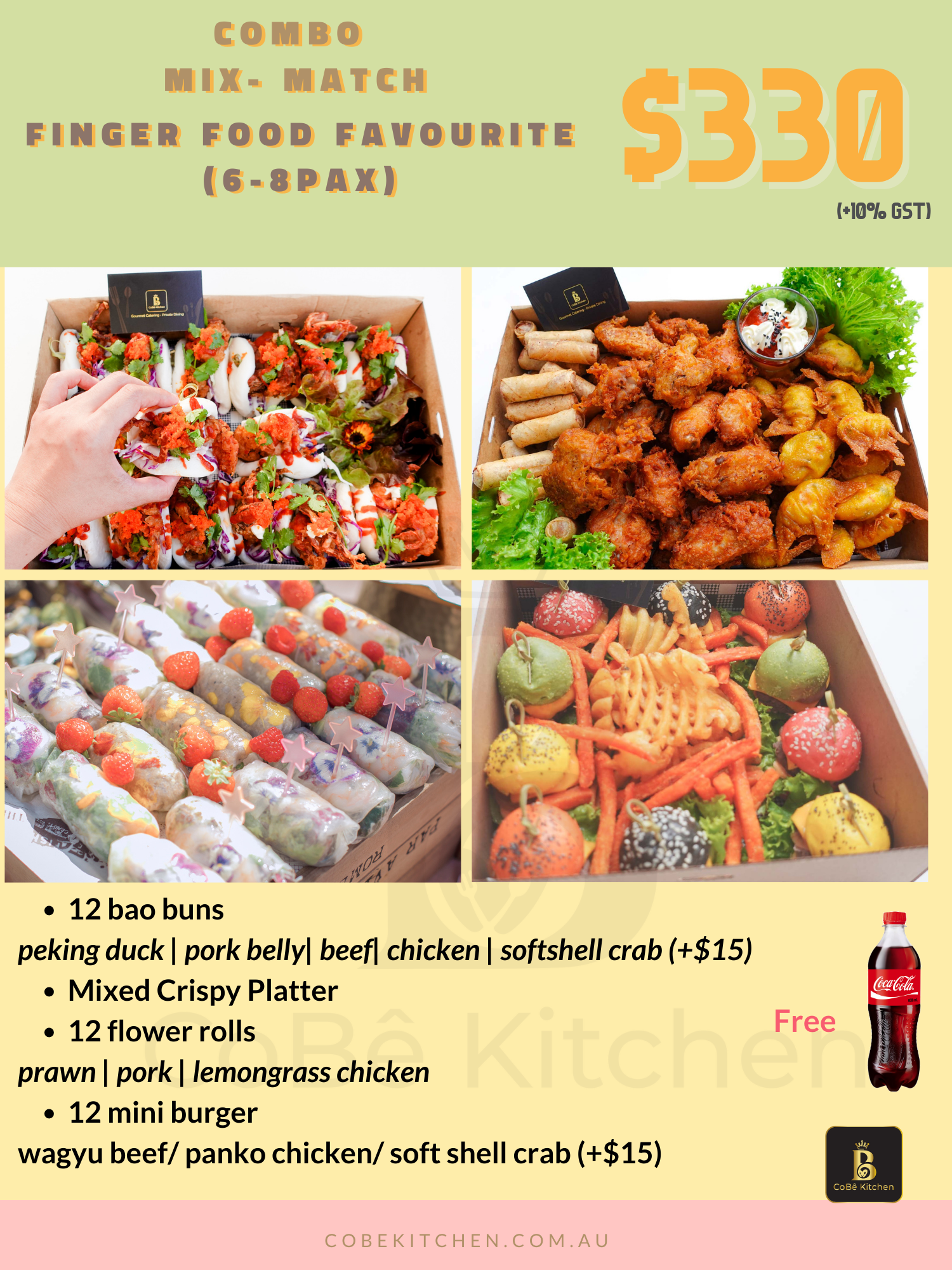 Finger Food Favourite (6-8pax)