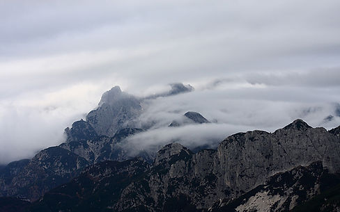 Mountain Fog B&W