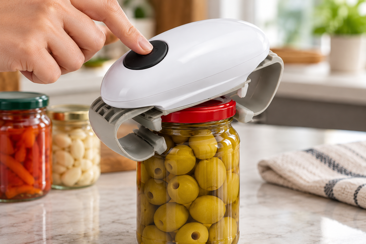 Electric Can & Bottle Opener