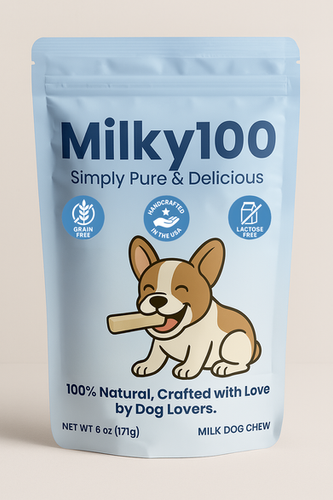 ドッグフード MILK Milky100 MILK DOG CHEW | Cheesy100