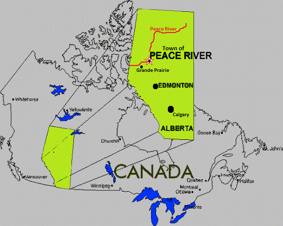 Peace river map 2