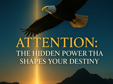 Attention: The Hidden Power That Shapes Your Destiny