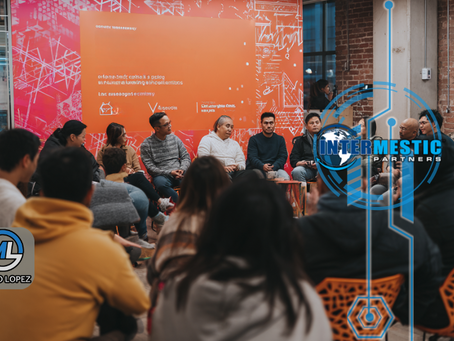 Entrepreneurs around a table