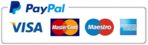 PayPal, Visa, Mastercard, American Express