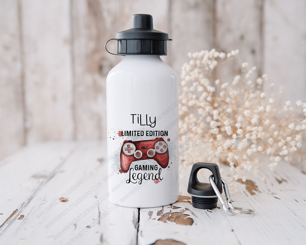 Personalised Gamers Bottle