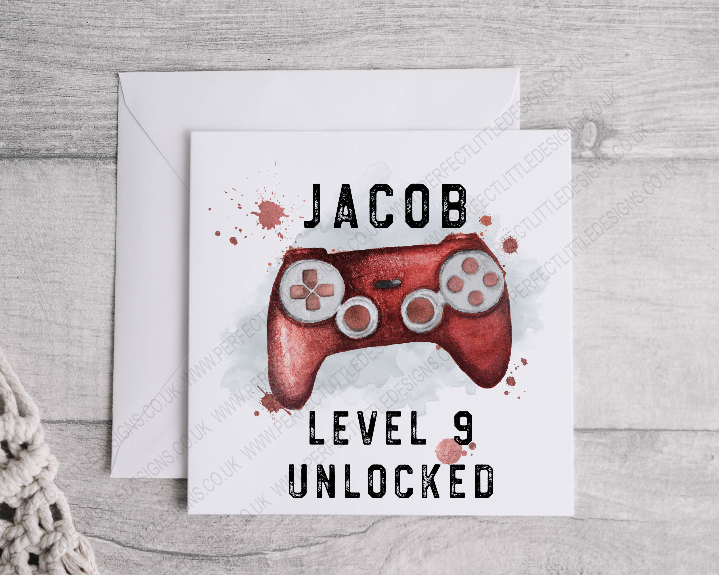 Personalised Birthday Gamer