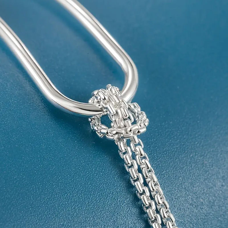 Miniature : Bracelet Géométrique en Argent 925