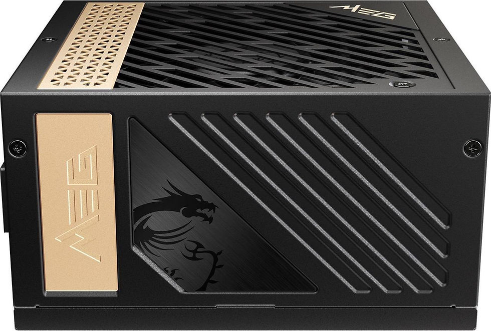 Thumbnail: MSI - MEG Ai1300P PCIE5, 80+ PLATINUM Full Modular Gaming PSU, 12V-2x6 Cable, 50