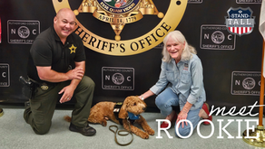 STAND T.A.L.L. Funds Therapy Dog Training for Rutherford County Sheriff’s Office