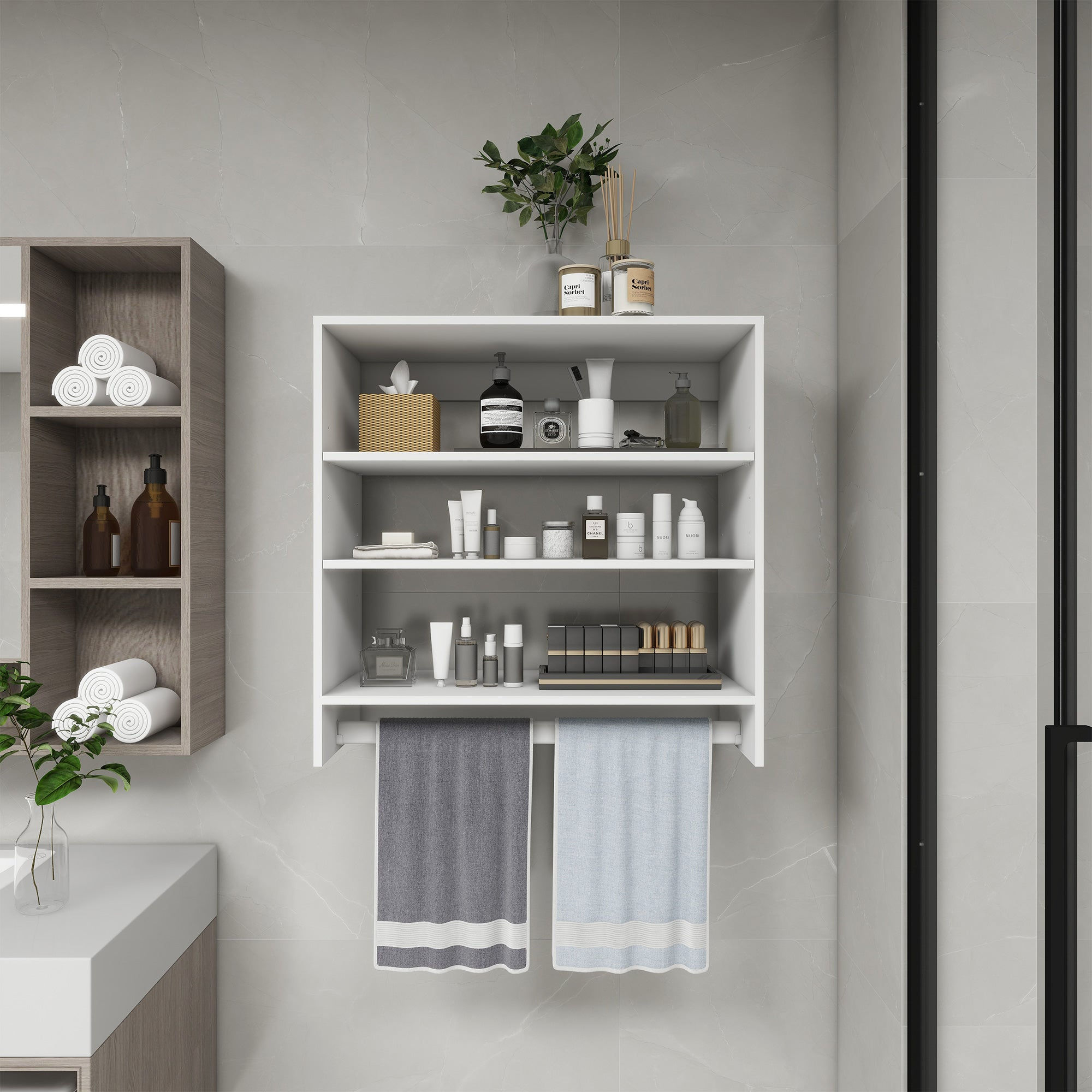 B1 Modern Wall Mounted Closet Organizer