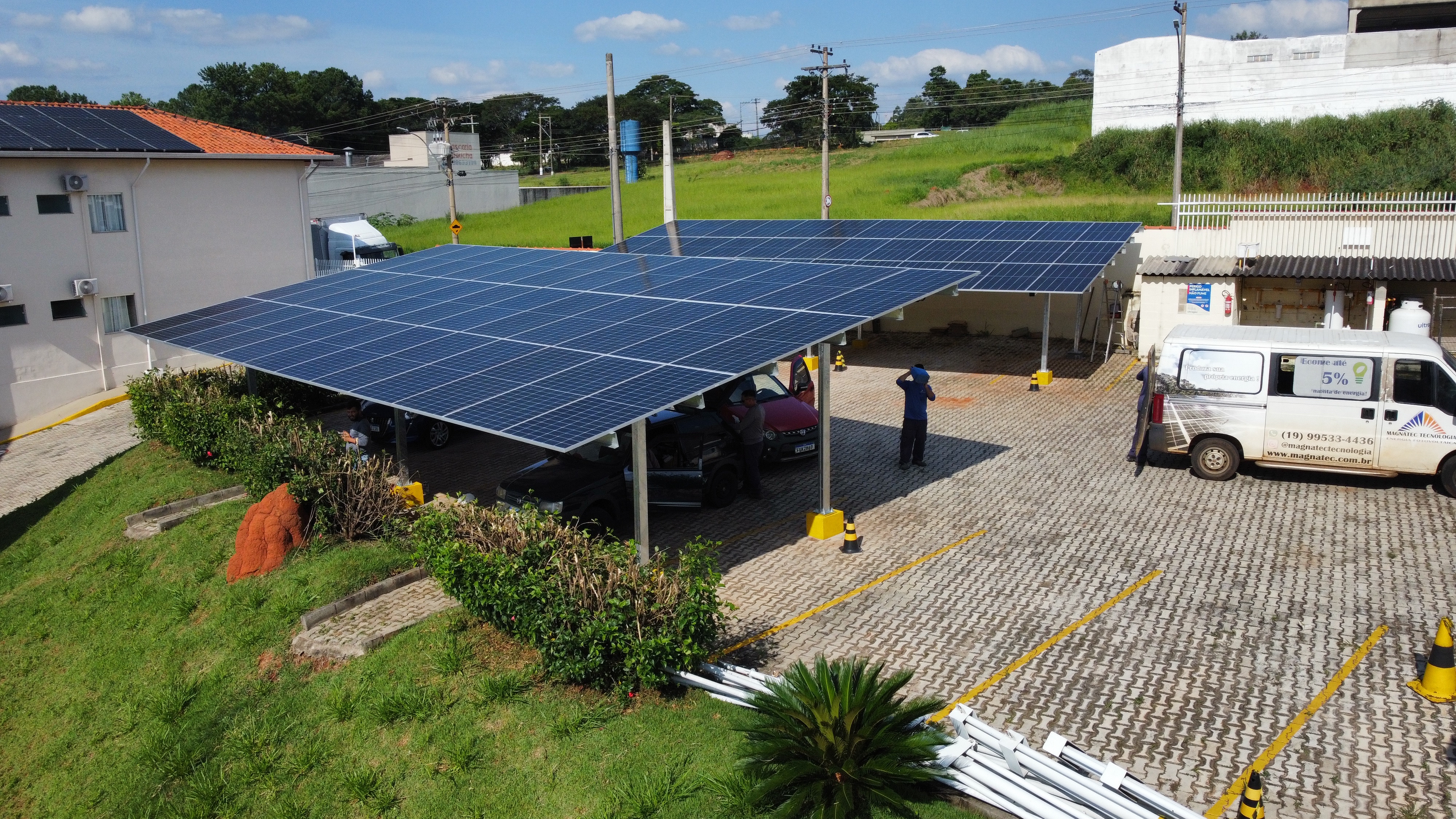 Estacionamento solar