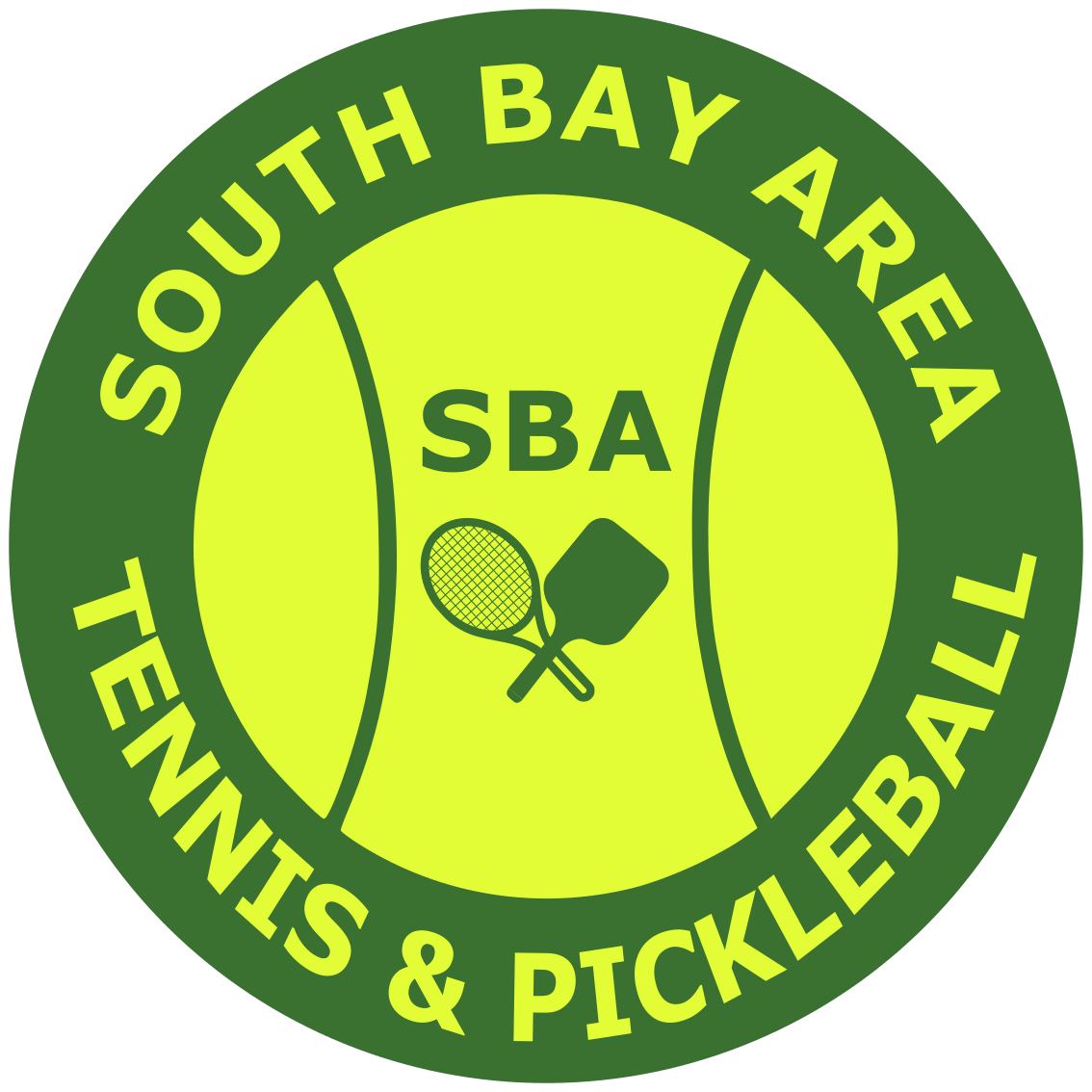 SBA Tennis & Pickleball logo