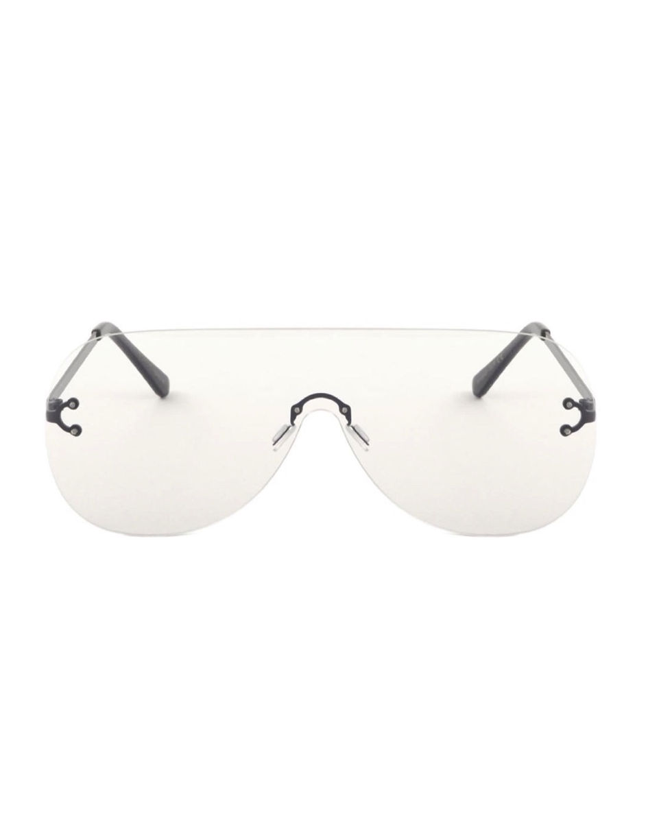 Thumbnail: Rimless Round Clear Lens 