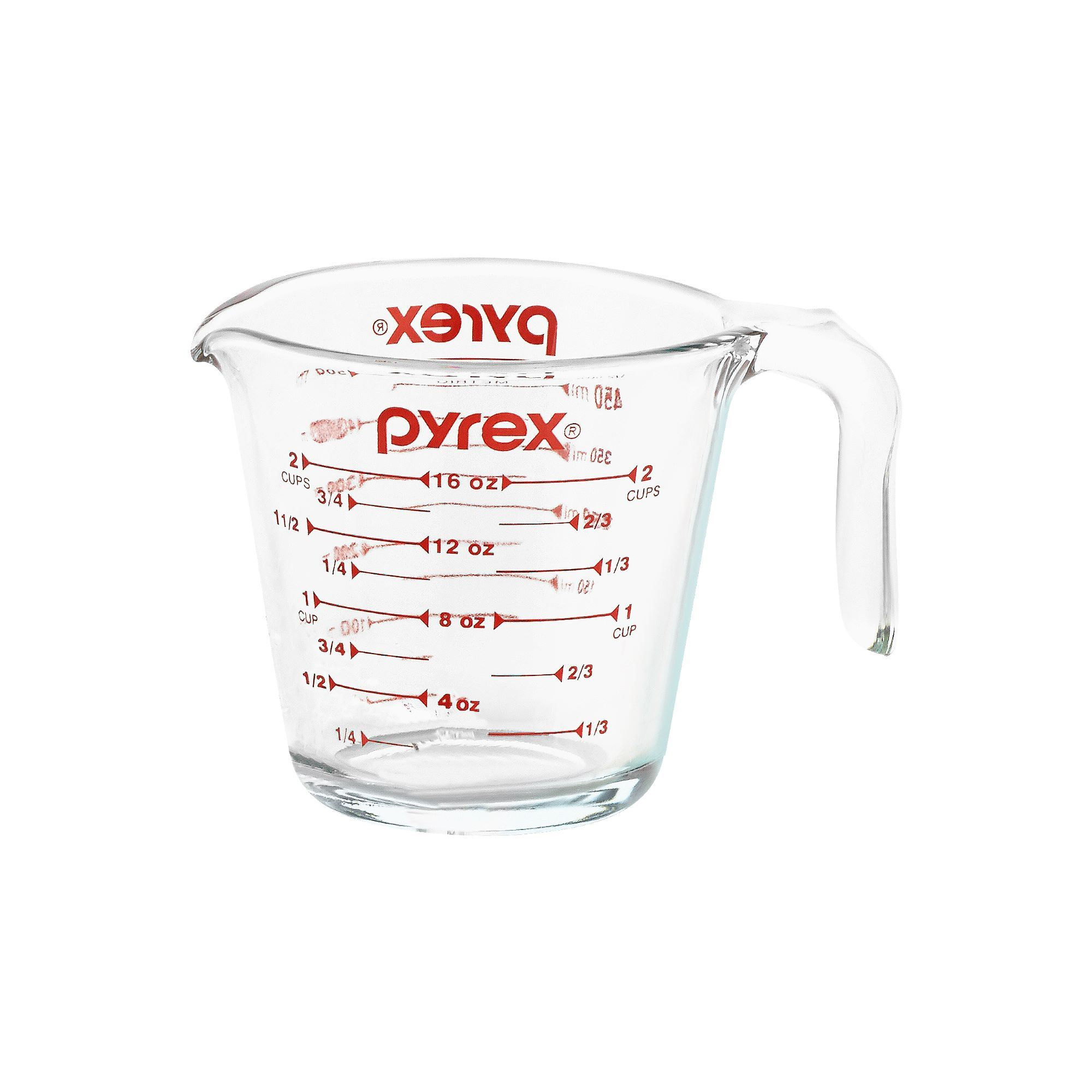 PYREX - Taza medidora de 2 tazas de 500 ml
