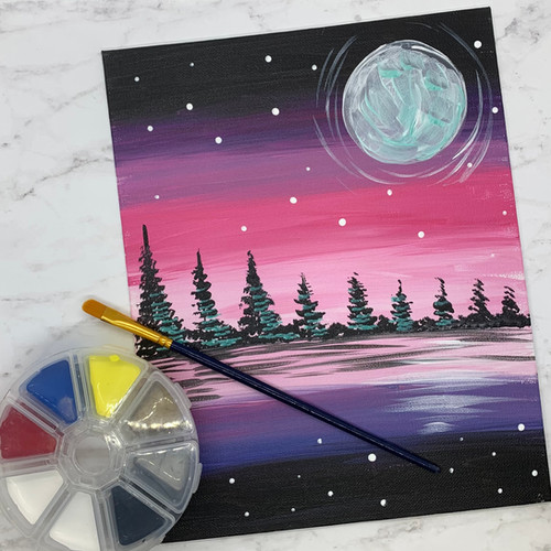 Mystic Moonrise | Colour and Whim