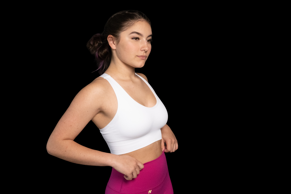 Thumbnail: BIB CROSS BACK SPORTS BRA