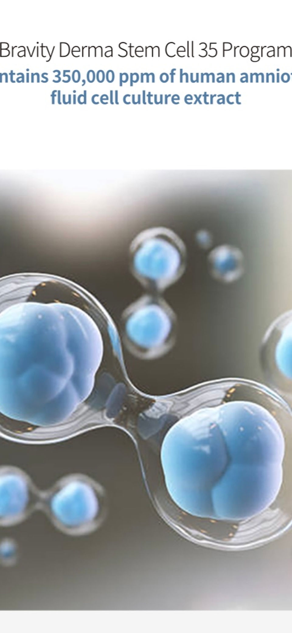 BRAVITY DERMA STEM CELL 35 PROGRAM | LUX LAB