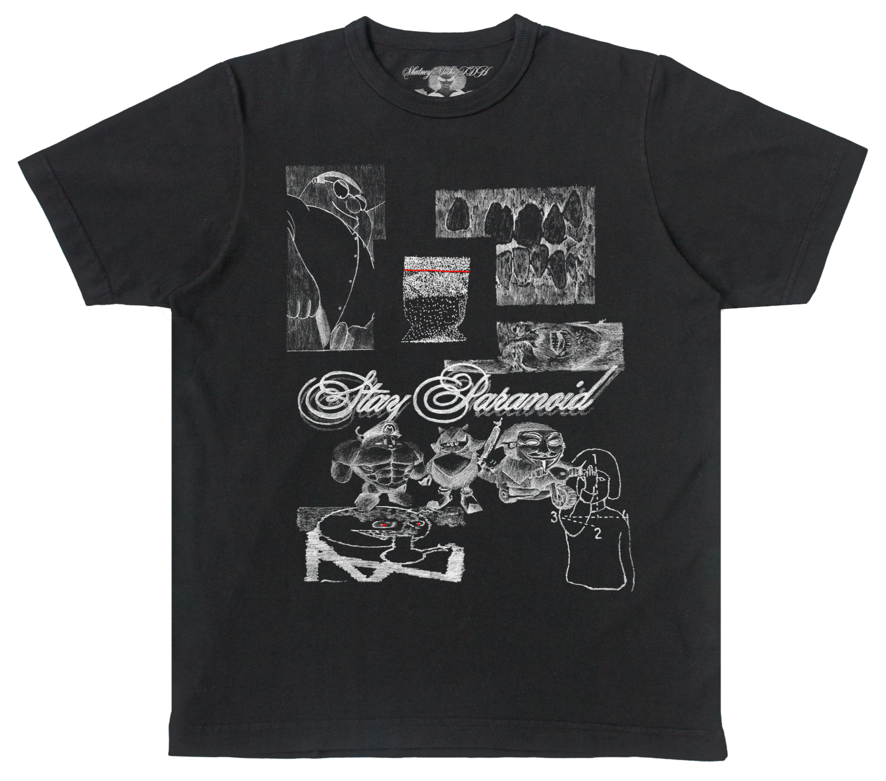 Camiseta Paranoia Preta