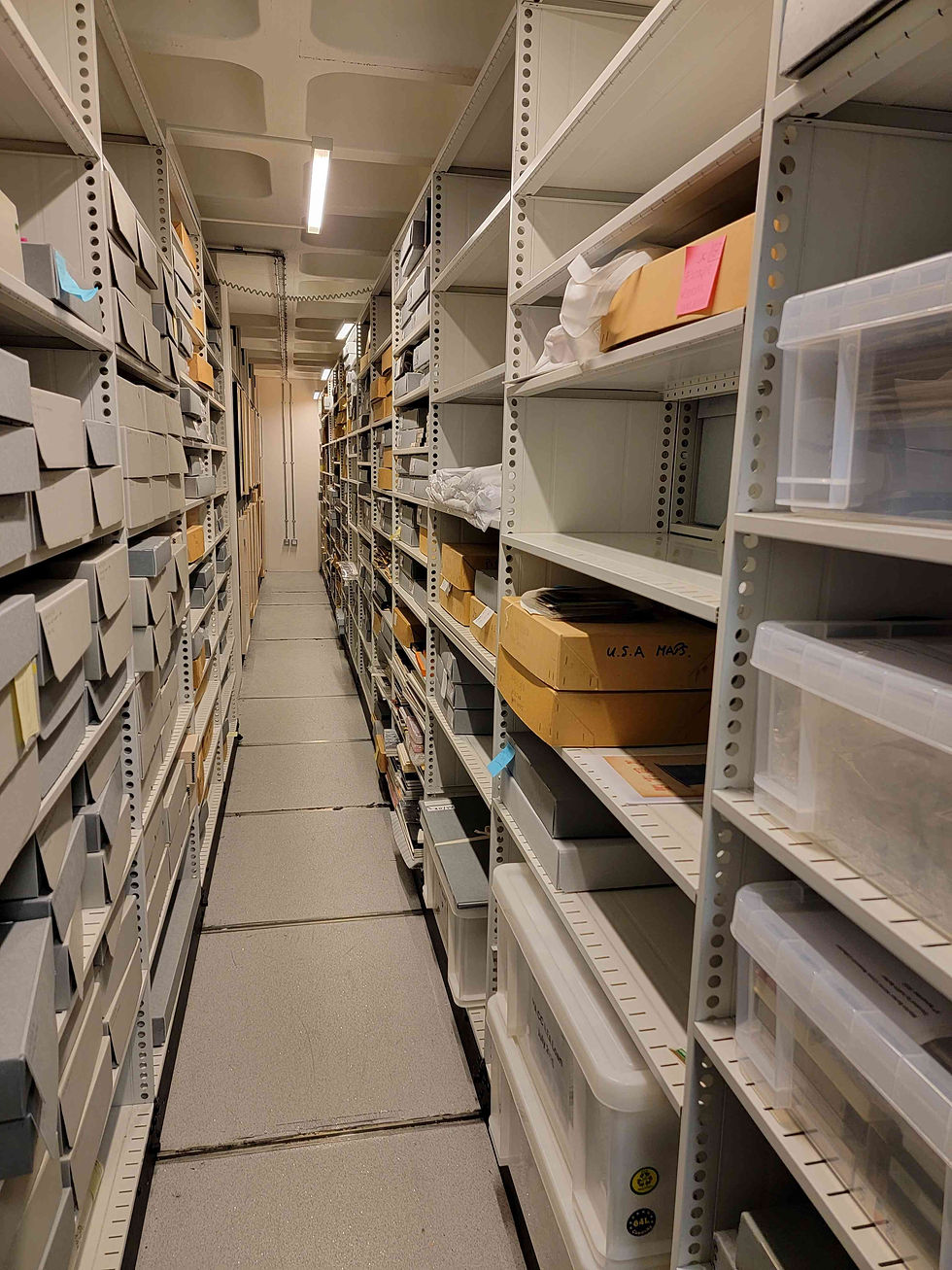 Kubrick Archives stacks
