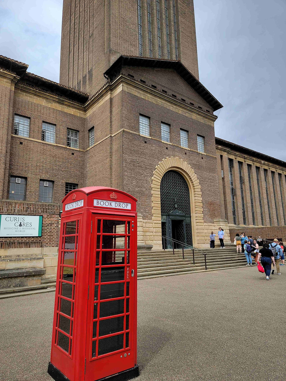 And the award for the best book drop in England goes to....!