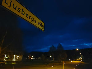 Hundratals marschaller tändes för Ljusberg