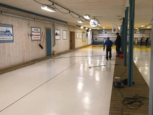 Curlingklubbens städkväll