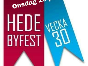 Hede byfest-vecka: detta händer idag, onsdag