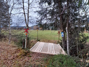 Hede skoterklubb: Ny bro i Långå