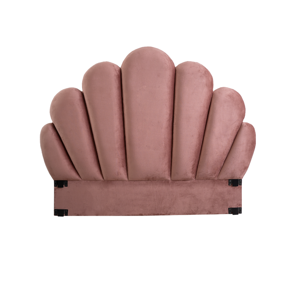 RESPALDO TAPIZADO FORMA DED CONCHA