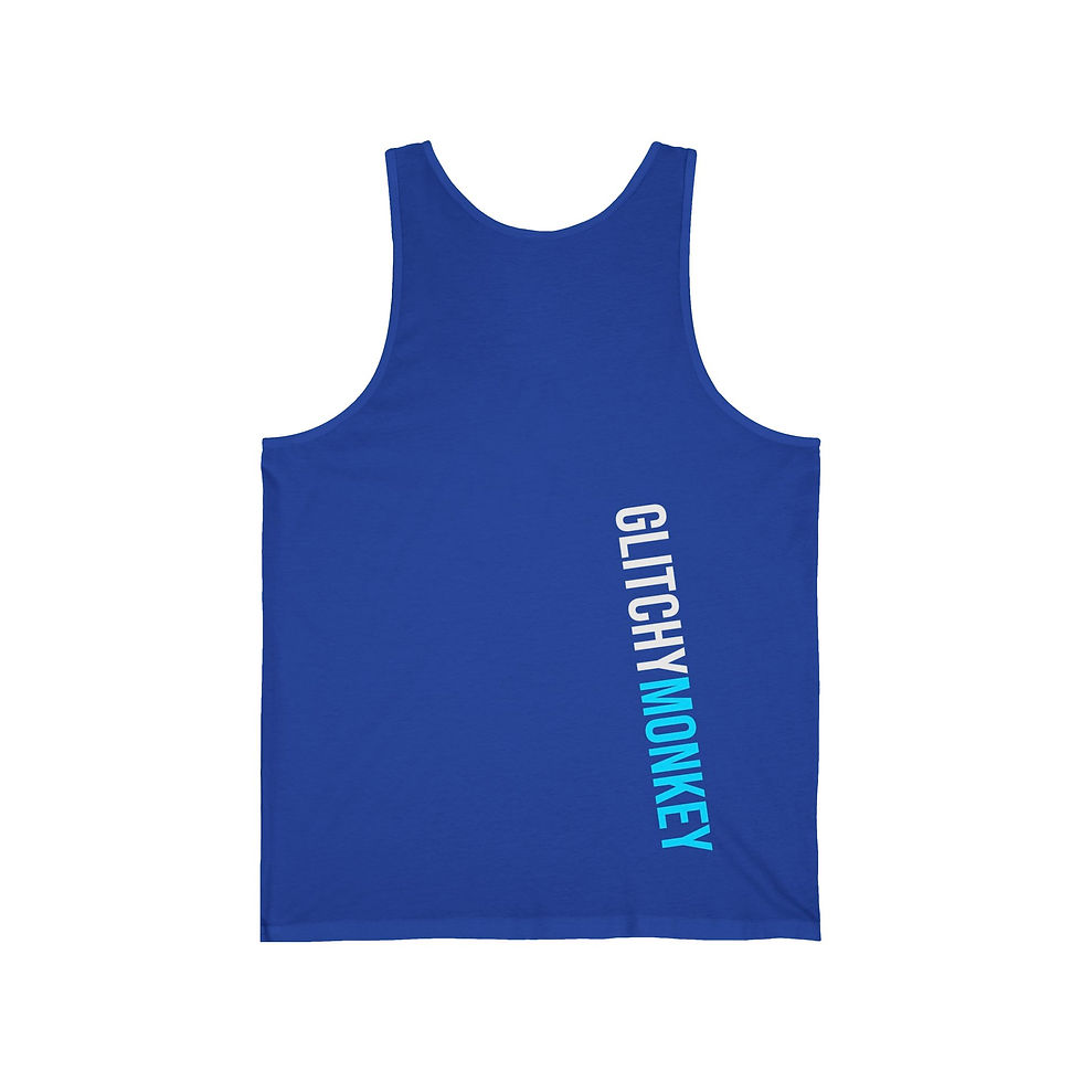 Thumbnail: Glitched in the Back, Strong in the Front - Glitch Tank Top