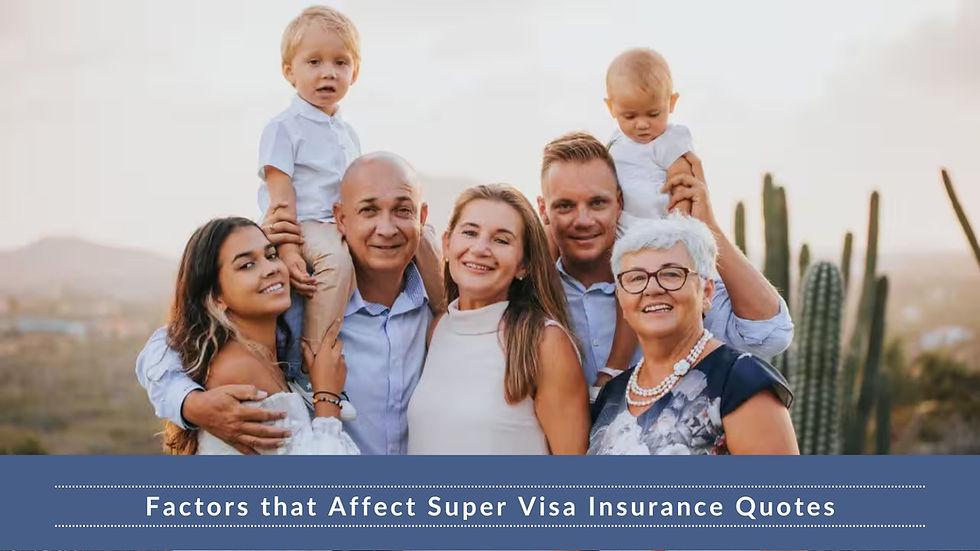 super visa insurance monthly plan