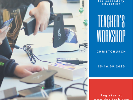 Workshop for Teachers, Christchurch 2020