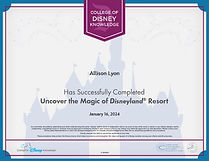 Disneyland Specialist