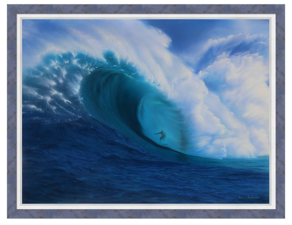 Thumbnail: Majestic Swell - 30" x 40" Original Acrylic Painting