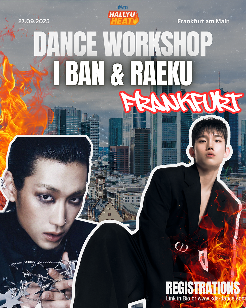 Frankfurt! HALLYU HEAT 🔥 Workshop Tour 2025