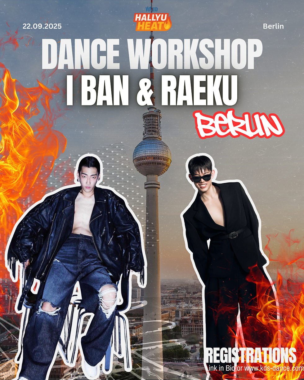 BERLIN! HALLYU HEAT 🔥 Workshop Tour 2025