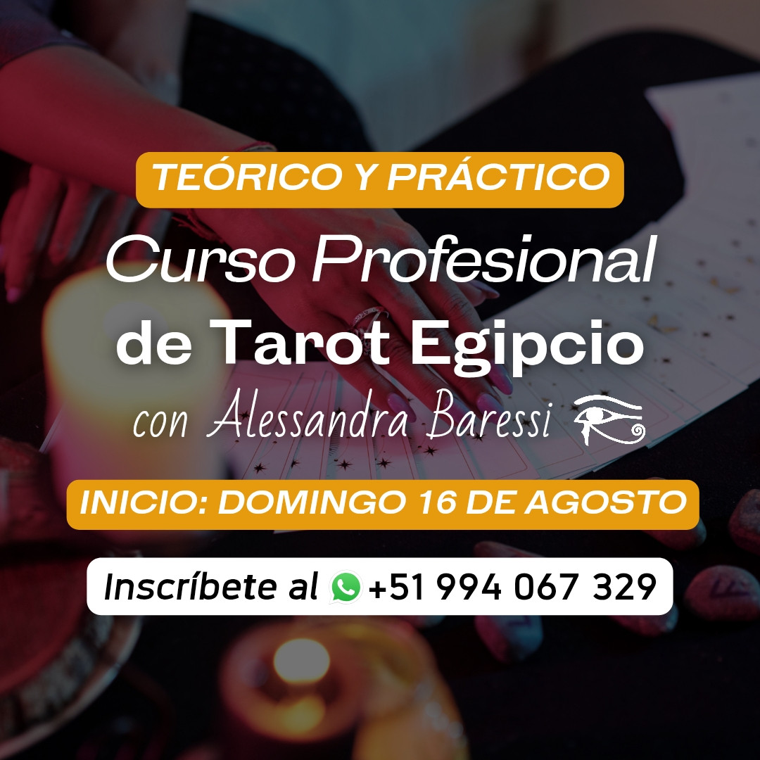 Taller de Tarot Egipcio Profesional