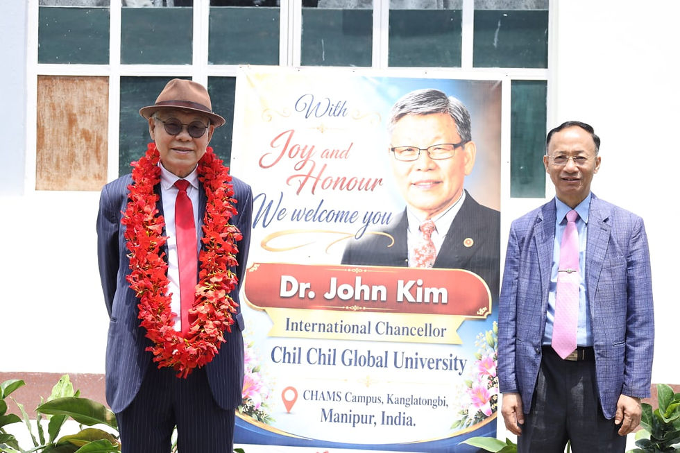 Dr John Kim, International Chancellor