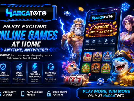Play Your Favorite Online Games Anytime and Anywhere with HARGATOTO